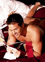 Sexy athlete Matt Kinney naked by Playgirl