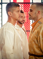 Damien Crosse fucks Christopher Daniels hard in Part 3 of Men.com series Gay of Thrones. by Men With Damien Crosse,Christopher Daniels
