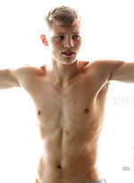 Hot straight boy Leonardo Accosi by Gayhoopla