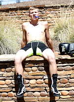 Hot straight boy Leonardo Accosi by Gayhoopla