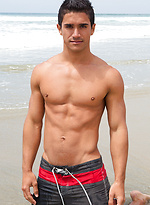 Very hot brunette college boy Kai shows his cock by SeanCody