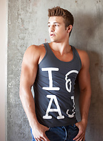 Hot american jock Charlie Pattinson by Randy Blue