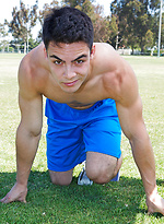 Uncut jock Ollie shows his perfect body by SeanCody With Ollie