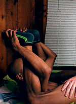 Fire Island Staff House: James Key and Dakota Wolfe by Dominic Ford