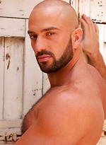 Hottest bald muscle hunk from Rome (Italy) - Bruno Boni by LucasKazan