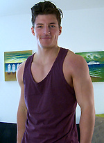 Straight Athlete Jasper Pumps Up His Body & His Uncut Cock Explodes! by English Lads