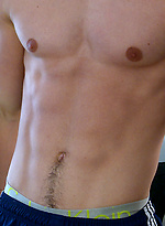 Straight Athlete Jasper Pumps Up His Body & His Uncut Cock Explodes! by English Lads