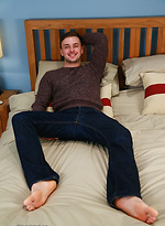 Young & Musclur Straight Pup Briley Shows off His Butt and Cock by English Lads