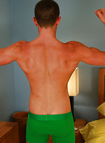 Straight Young Welsh Lad Dean Cant Wait to Strip & Show off His Ab Slapping Uncut Erection! by English Lads