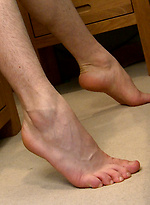 Muscular & Hairy Young Man Briley Shows off himself by English Lads