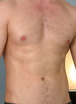Muscular & Hairy Young Man Briley Shows off himself by English Lads