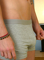 Handsome and Fit Sam Shows His Boxing Moves and Very Thick Uncut Cock! by English Lads