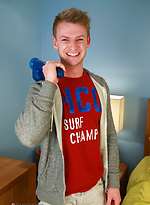 Young Harry & his 1st Anal Experience - The Dildo Keeping his Uncut Big Cock Rock Hard! by English Lads