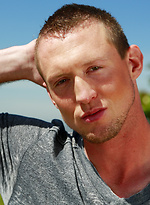 Muscle american stud Leo Winston by Nextdoor Male