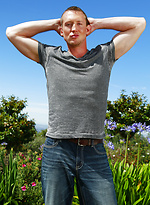 Muscle american stud Leo Winston by Nextdoor Male