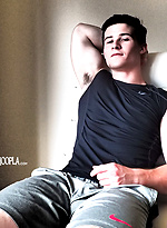 American  jock Aiden Miller by Gayhoopla