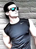 American  jock Aiden Miller by Gayhoopla