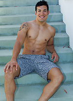 Brunette stud Nico shows his rock hard cock by SeanCody