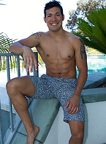 Brunette stud Nico shows his rock hard cock by SeanCody