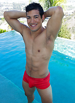 Brunette stud Nico shows his rock hard cock by SeanCody