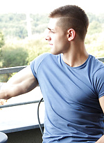 Sexy New Stud, Ray Cutler, Shows Off, Jerks Off and Blows Cum! by ManAvenue With Ray Cutler