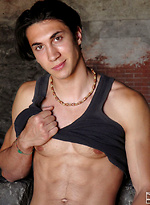 Italian stud Roberto shows his uncut dick by LucasKazan
