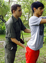 Twink Fox gets searched by a patrolman by Cute Fox 19