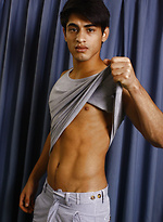 Good-looking twink posing at the studio by Cute Fox 19