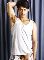 Good-looking twink posing at the studio by Cute Fox 19
