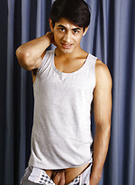 Good-looking twink posing at the studio by Cute Fox 19