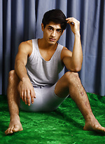 Good-looking twink posing at the studio by Cute Fox 19