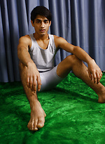 Good-looking twink posing at the studio by Cute Fox 19
