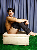 Foxy twink model displays goods on cam by Cute Fox 19