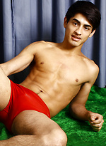 Foxy twink model displays goods on cam by Cute Fox 19