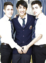 Popular gay boy launches into a 3some by Cute Fox 19