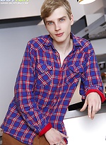 Skinny dude Julian Caro strokes his beautiful cock. by BF Collection