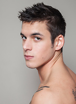 Hot Twink Logan Milano wakes up to jerk his hard cock by Randy Blue With Logan Milano
