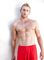 Gym Hunk, Jamie Pavel fingers his virgin hole. by Randy Blue With Jamie Pavel
