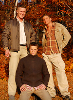Threesome: Eric, Micky, and Rod by Dominic Ford