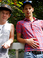 Aussie Boy Cody James' first action scene with Ryan by Bentley Race With Cody James