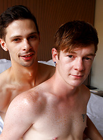 Aussie Boy Cody James' first action scene with Ryan by Bentley Race With Cody James