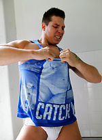 Str8 Aussie Tom Lucas flexing and stripping for Ben by Bentley Race