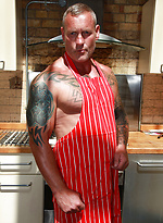 Big T shows his mature uncut dick by Butch Dixon With Big T