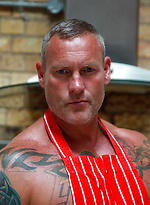 Big T shows his mature uncut dick by Butch Dixon With Big T