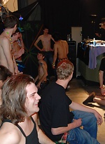 Young, Hung and Sharing the Cum by Backroom Fuckers