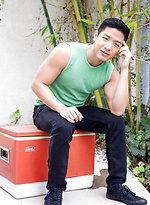 Asian Hunk Cooper Dang finger fucks himself by Randy Blue With Cooper Dang