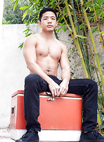 Asian Hunk Cooper Dang finger fucks himself by Randy Blue With Cooper Dang
