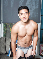 Asian Hunk Cooper Dang finger fucks himself by Randy Blue With Cooper Dang