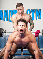 Scotty Marx and Caleb Strong have hot gay fuck in the gym by Randy Blue With Scotty Marx,Caleb Strong