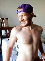 Aussie rugby player Beau Jackson in his first shoot by Bentley Race